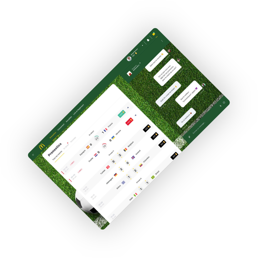 Visuel d'une page de ccup.io