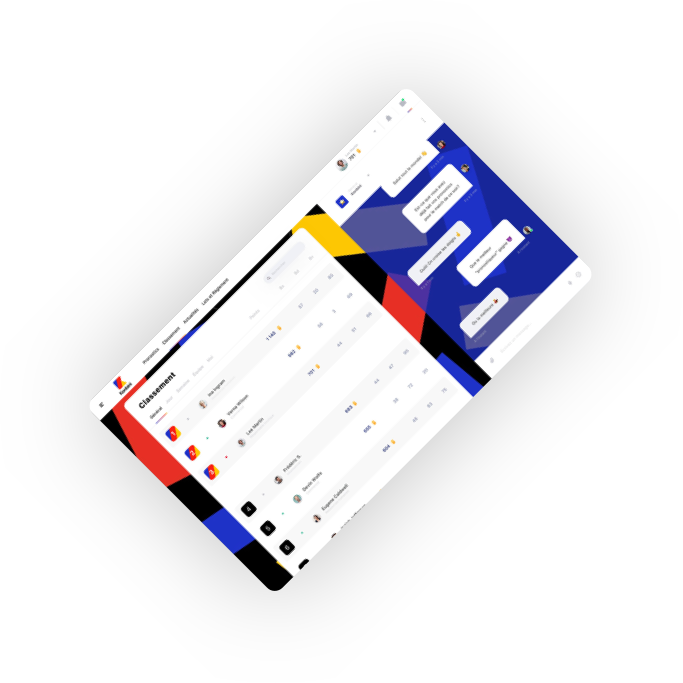 Visuel d'une page de ccup.io