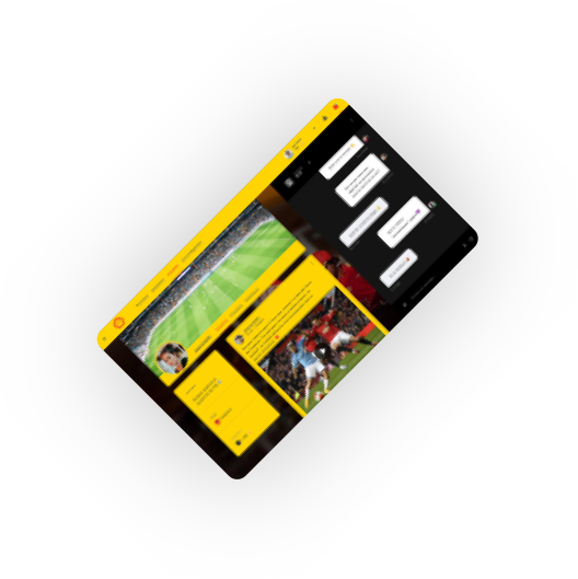 Visuel d'une page de ccup.io